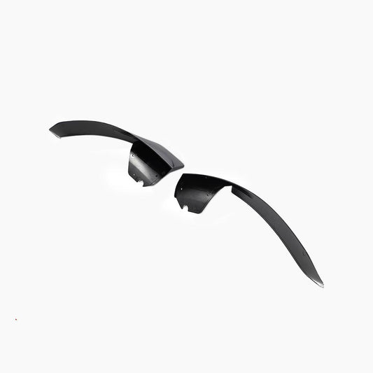 BRABUS Style Gloss Black Front Lip for Mercedes Benz A-Class W177 AMG Line Hatchback (2018+)