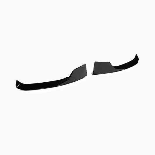 BRABUS Style Gloss Black Front Lip for Mercedes Benz A-Class W177 AMG Line Hatchback (2018+)