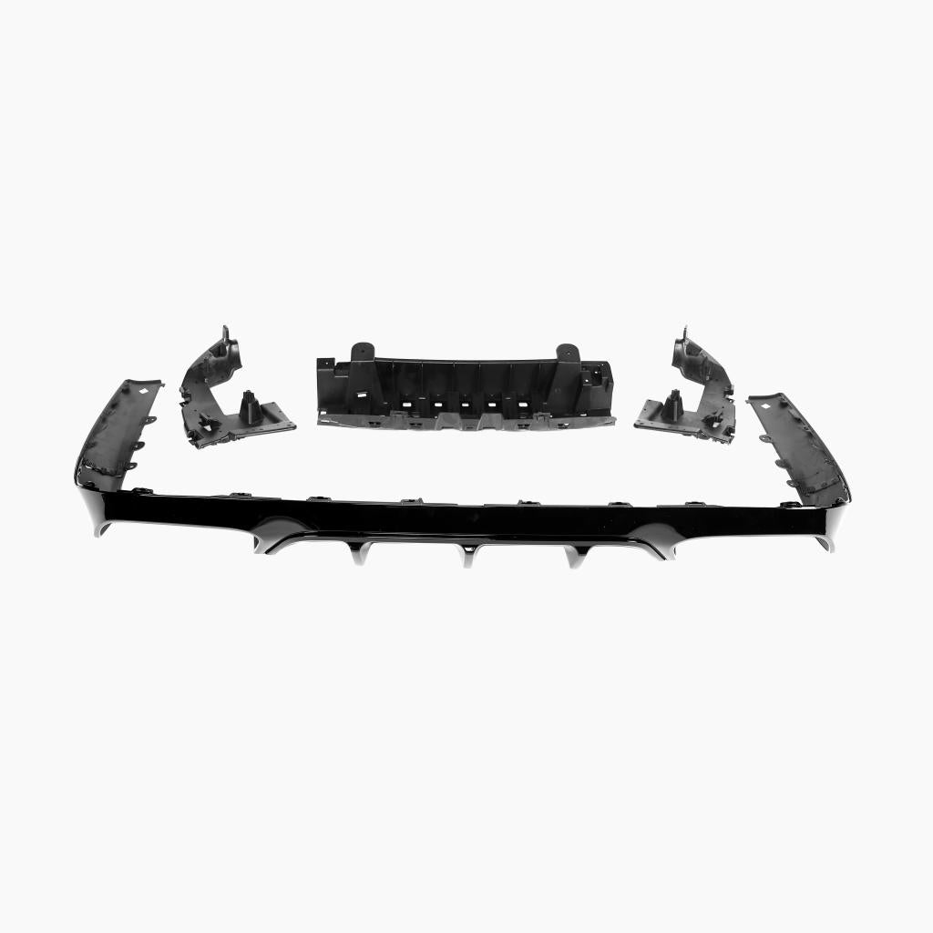 Mercedes-Benz E-Class C238 (2017–2023) E63 Coupe Rear Diffuser With Black Tips/For AMG Coupe