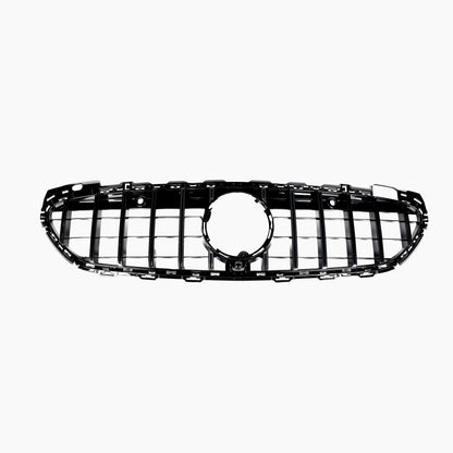 Chrome Style Gloss Black Front Grille For Mercedes Benz C-Class W206 (2022+)