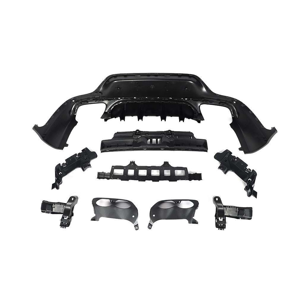 Mercedes-Benz GLC C253 (2016–2022) GLC43 Rear Diffuser/For AMG Coupe/Black