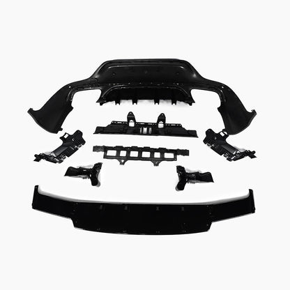 Mercedes-Benz GLC C253 (2016–2022) GLC63 Rear Diffuser/For AMG Coupe/Black