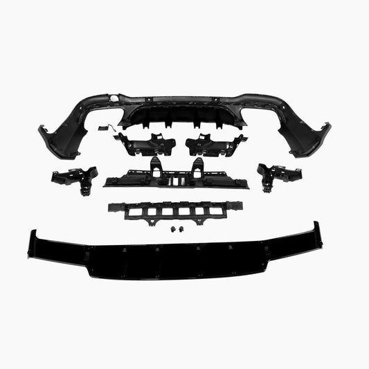 Mercedes-Benz GLC X253 (2015–2022) GLC63 Rear Diffuser/For AMG/Black