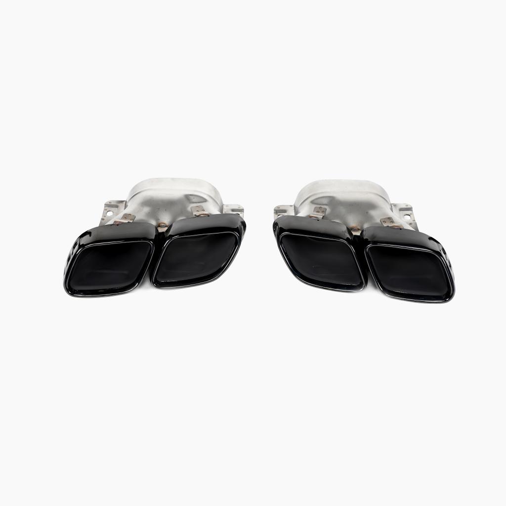 Mercedes-Benz S-Class W223 (2021–present) S63 Rear Diffuser With Black Tips/21+/Black