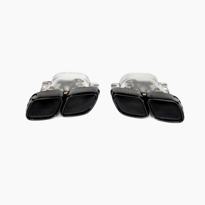 Mercedes-Benz S-Class W223 (2021–present) S63 Rear Diffuser With Black Tips/21+/Black