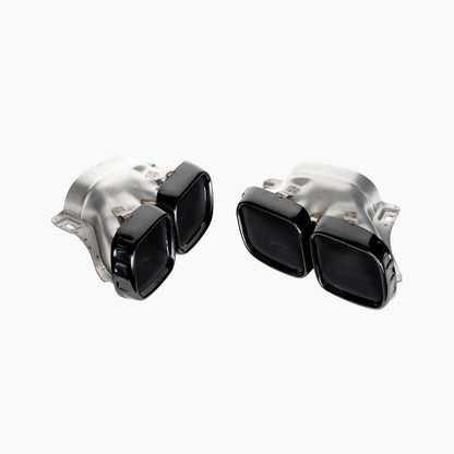 Mercedes-Benz S-Class W223 (2021–present) S63 Rear Diffuser With Black Tips/21+/Black