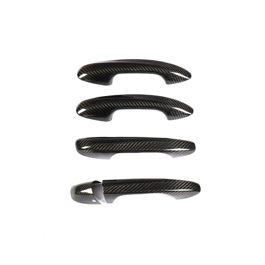 ST Style Carbon Fiber Door Handle For Mercedes Benz W205 Pre‑Facelift & W213 Pre‑Facelift & W222 Pre‑Facelift & GLE W166 (2014-2018)