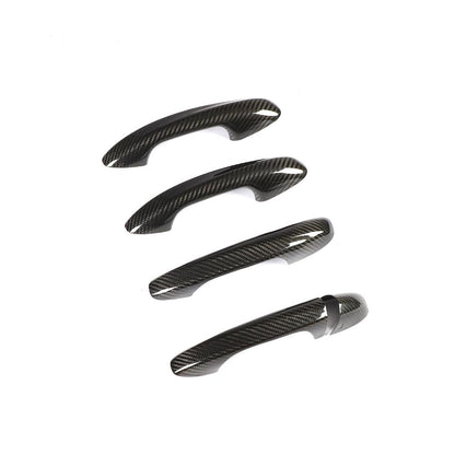 ST Style Carbon Fiber Door Handle For Mercedes Benz W205 Pre‑Facelift & W213 Pre‑Facelift & W222 Pre‑Facelift & GLE W166 (2014-2018)