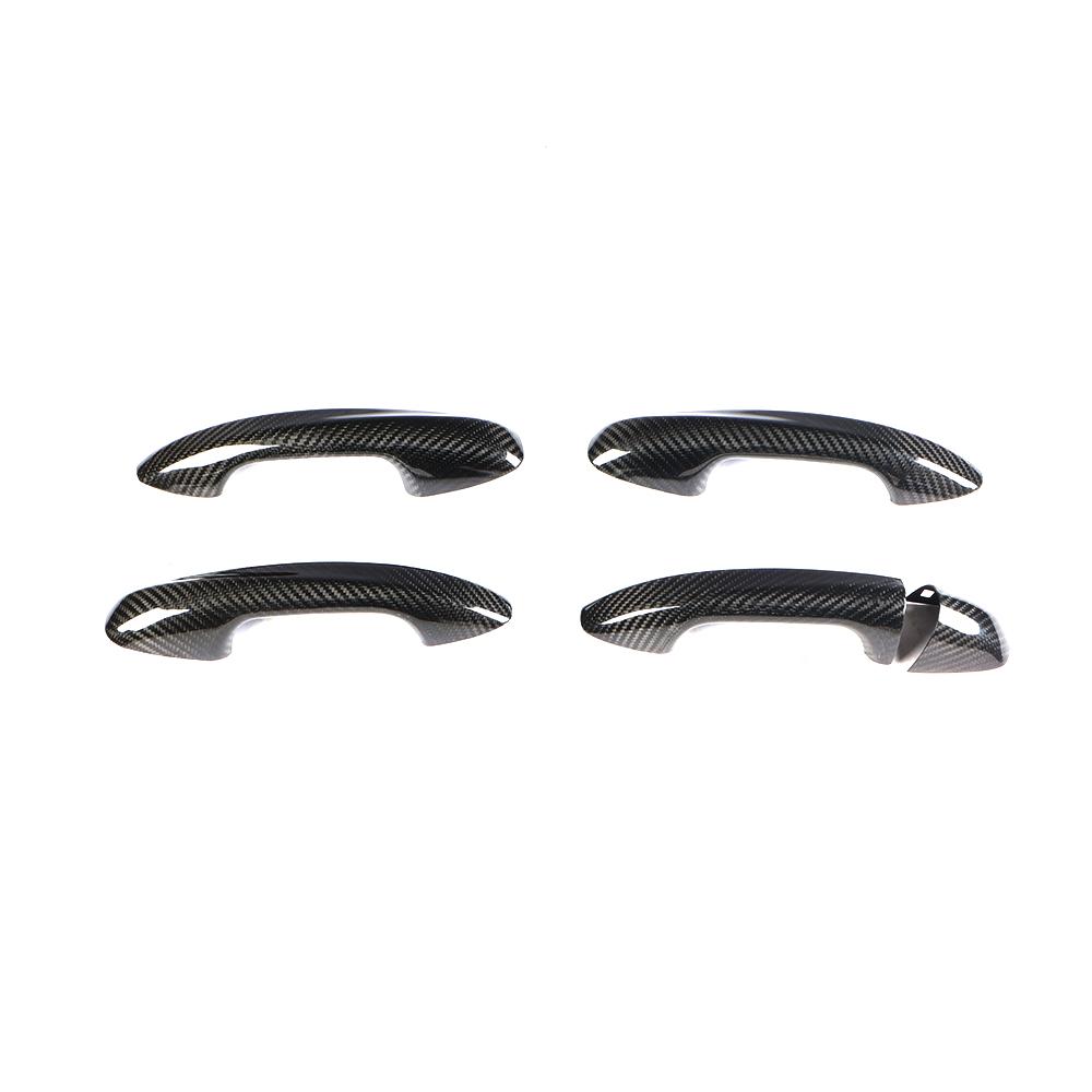 ST Style Carbon Fiber Door Handle For Mercedes Benz W205 Pre‑Facelift & W213 Pre‑Facelift & W222 Pre‑Facelift & GLE W166 (2014-2018)