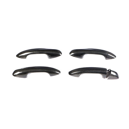 ST Style Carbon Fiber Door Handle For Mercedes Benz W205 Pre‑Facelift & W213 Pre‑Facelift & W222 Pre‑Facelift & GLE W166 (2014-2018)