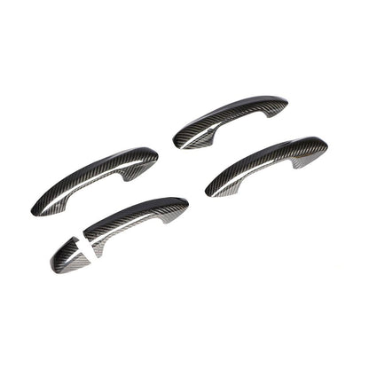 ST Style Carbon Fiber Door Handle For Mercedes Benz W205 Pre‑Facelift & W213 Pre‑Facelift & W222 Pre‑Facelift & GLE W166 (2014-2018)