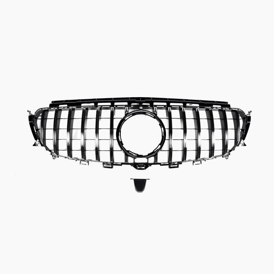 Silver-Plated Front Grille For Mercedes Benz E-Class W213 Pre-Facelift (2016-2020)