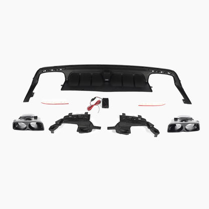 Mercedes-Benz S-Class W222 (2013–2020) BRS Rear Diffuser With Tips For AMG/For AMG 14-17
