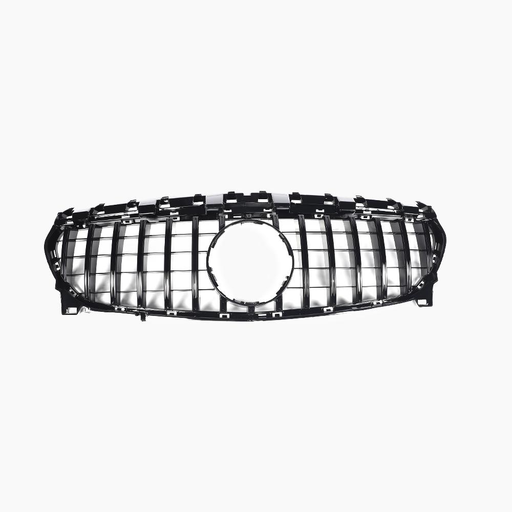 Glossy Black Front Grille for Mercedes Benz CLA Class C117(2013-2019)