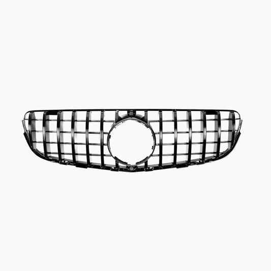 Gloss Black Front Grille for Mercedes Benz GLC X253 (SUV) Pre-Facelift (2016-2019)