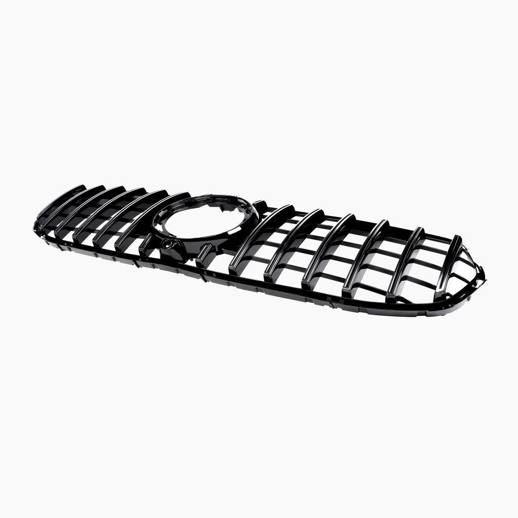Glossy Black Front Grille for Mercedes Benz GLC X253 (SUV) Facelift (2020-2022)