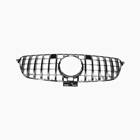 Glossy Black Front Grille for Mercedes Benz GLE W166 (2015-2018)