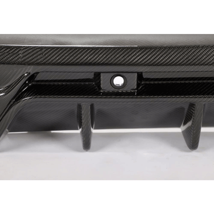 ST Style Carbon Fiber Rear Diffuser For Mercedes Benz Vito W447 Pre‑Facelift (2014–2019)