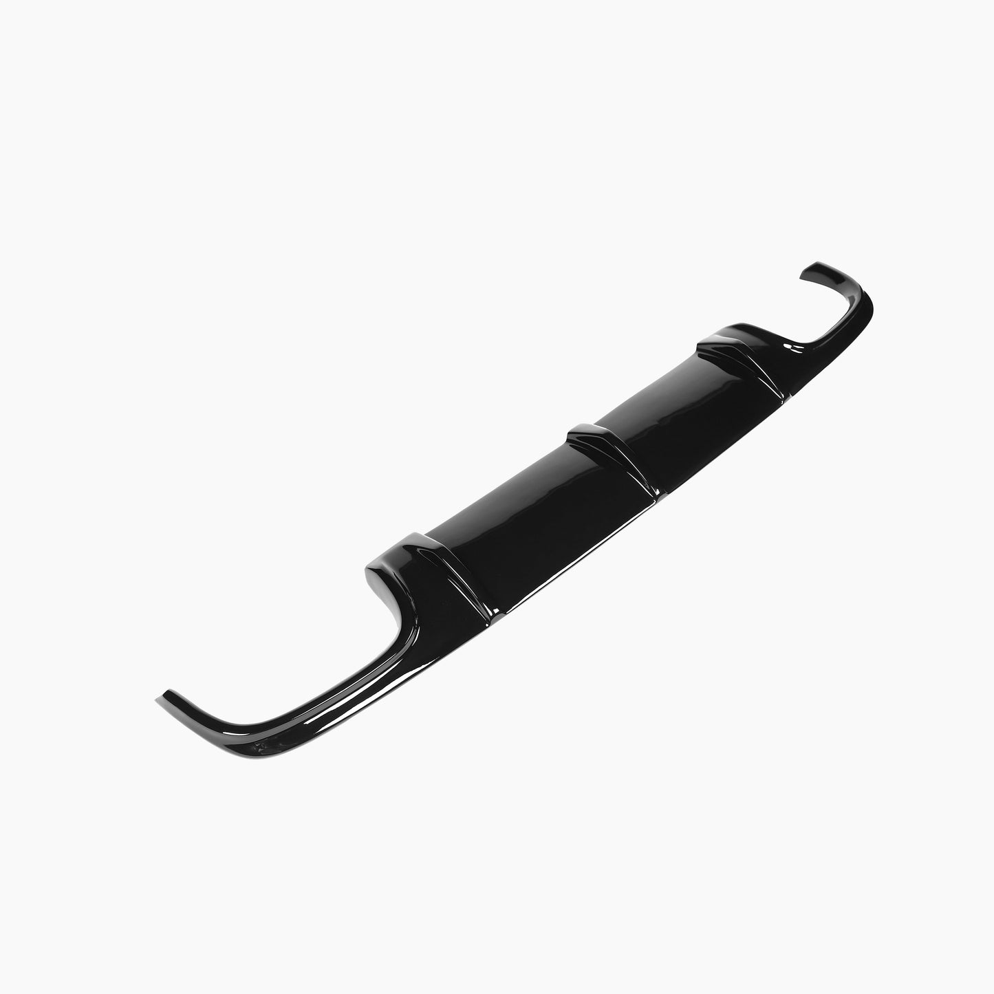Gloss Black Rear Diffuser for Mercedes Benz W211 E55 AMG Pre-facelift (2003-2006)