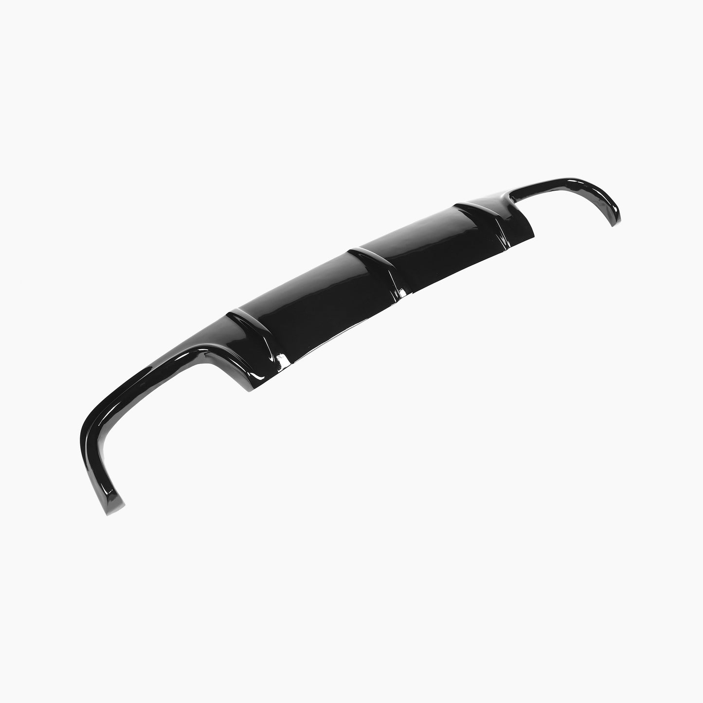 Gloss Black Rear Diffuser for Mercedes Benz W211 E55 AMG Pre-facelift (2003-2006)