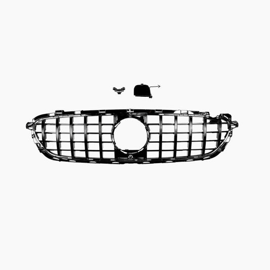 Glossy Black Front Grille for Mercedes Benz E Class W213 Sedan Facelift (2021-2023)