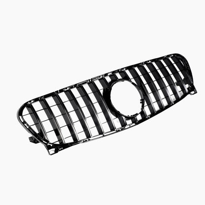 Chrome Silver Front Grille for Mercedes Benz GLA Class X156 Pre-Facelift(2014-2016)