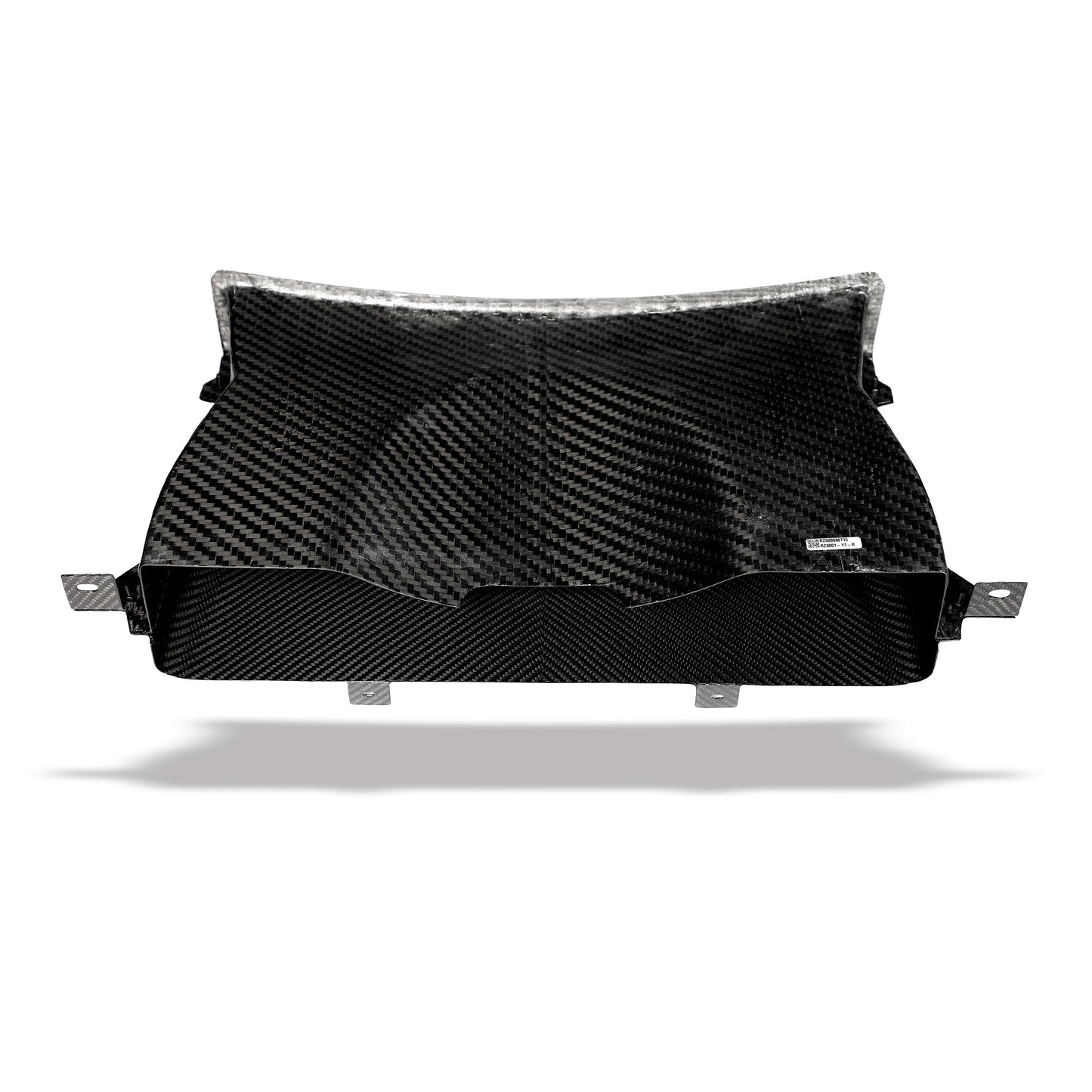 Corvette C7 carbon fiber vented hood, full panel studio view