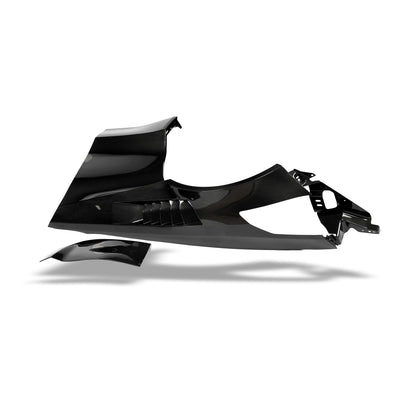 Corvette C7 carbon fiber front fender, fitment view at wheel arch