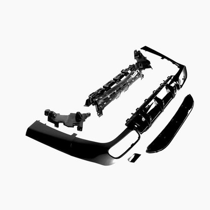 Mercedes-Benz CLS W257 (2018–2023) CLS53 Rear Diffuser With black tips/(For AMG)/18+