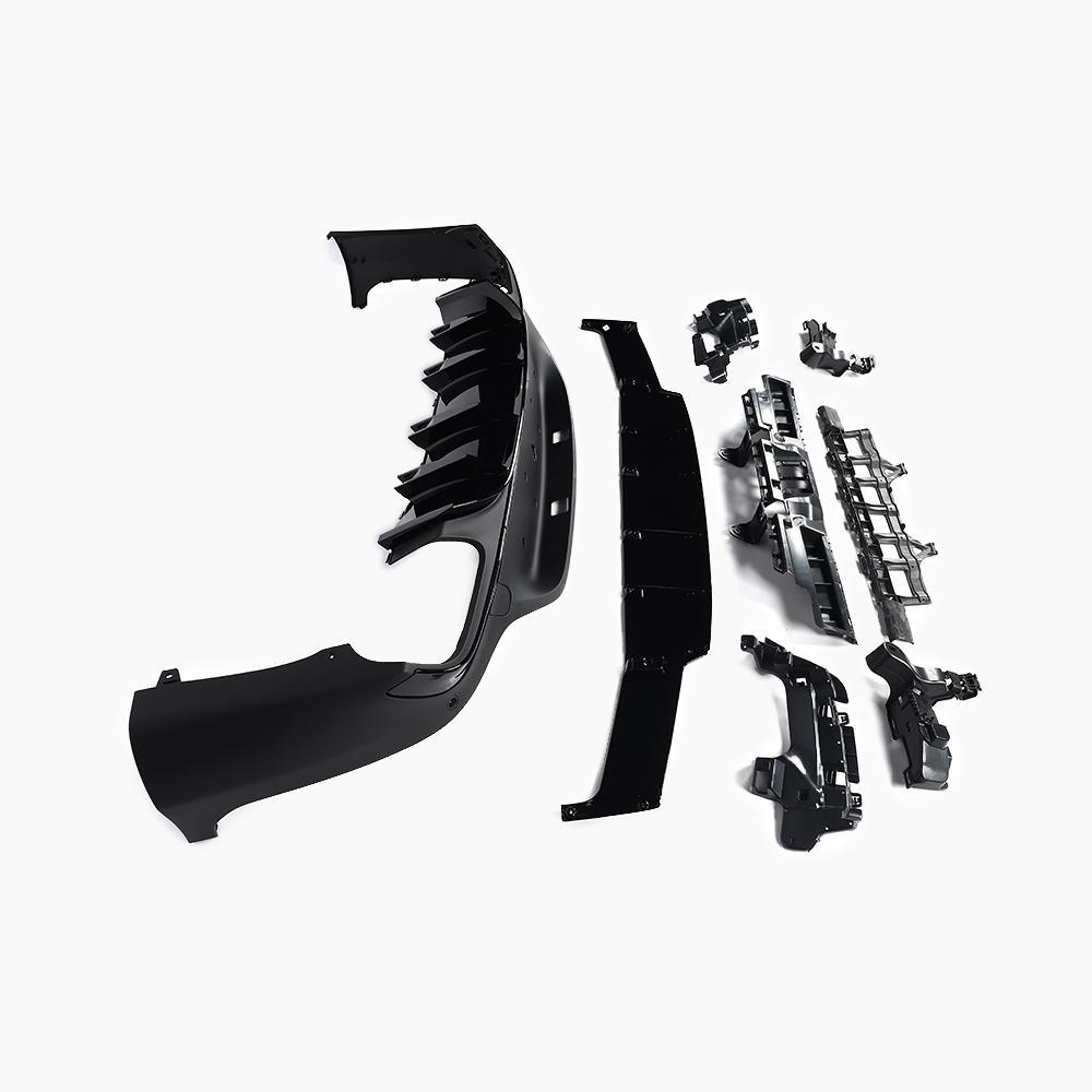 Mercedes-Benz GLC C253 (2016–2022) GLC63 Rear Diffuser/For AMG Coupe/Black