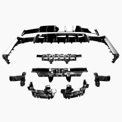 Mercedes-Benz GLC X253 (2015–2022) GLC63 Rear Diffuser/For AMG/Black