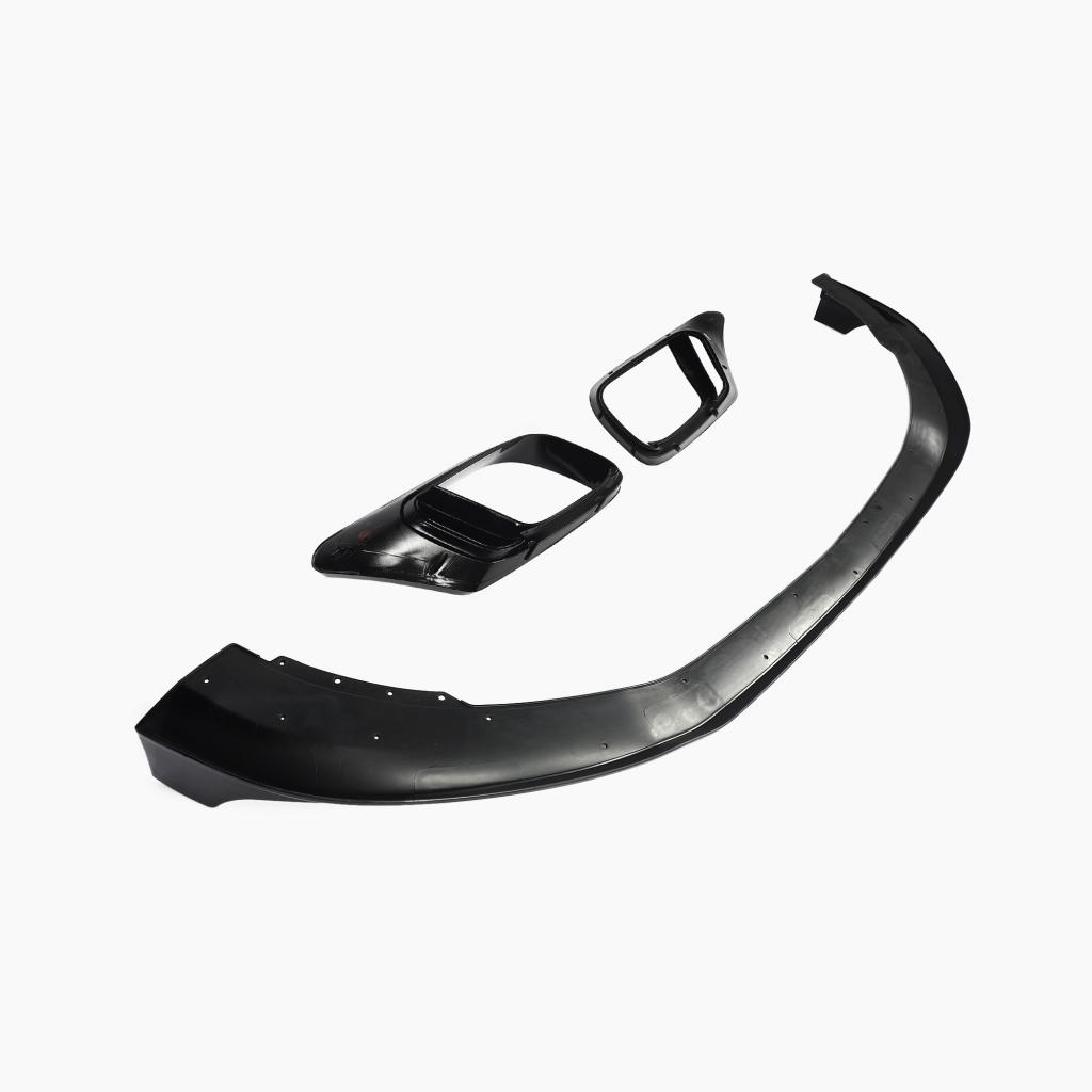 Brabus Style Gloss Black Front Lip Set for Mercedes Benz S-Class W222 Facelift (2018-2020)