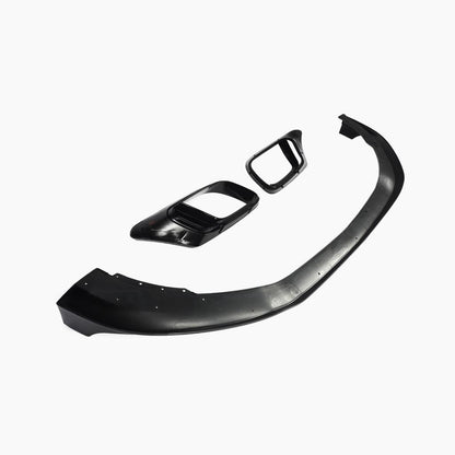 Brabus Style Gloss Black Front Lip Set for Mercedes Benz S-Class W222 Facelift (2018-2020)