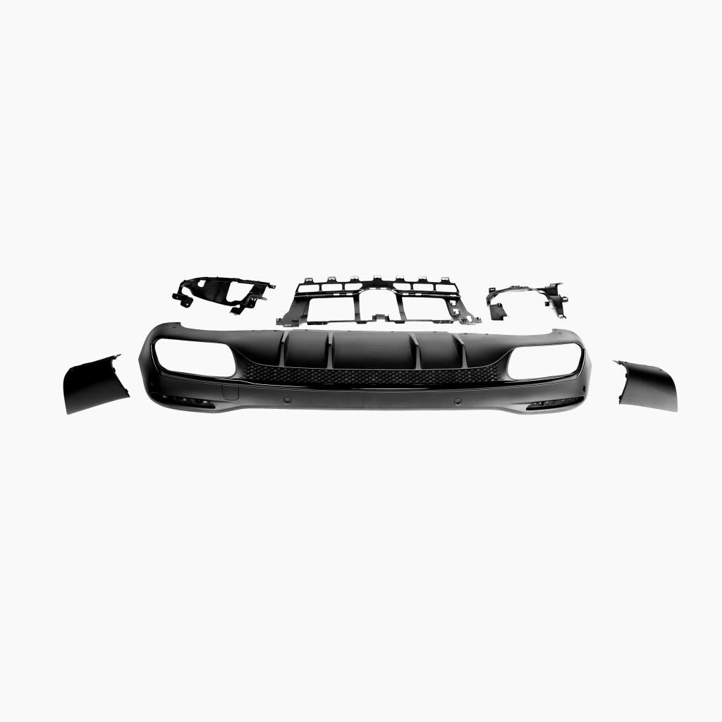 Mercedes-Benz GLS X167 (2020–present) GLE63 Rear Diffuser/For AMG/Silver
