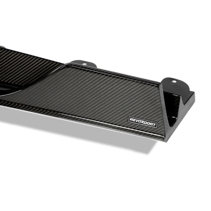 Corvette C6 side skirt shown from a low angle