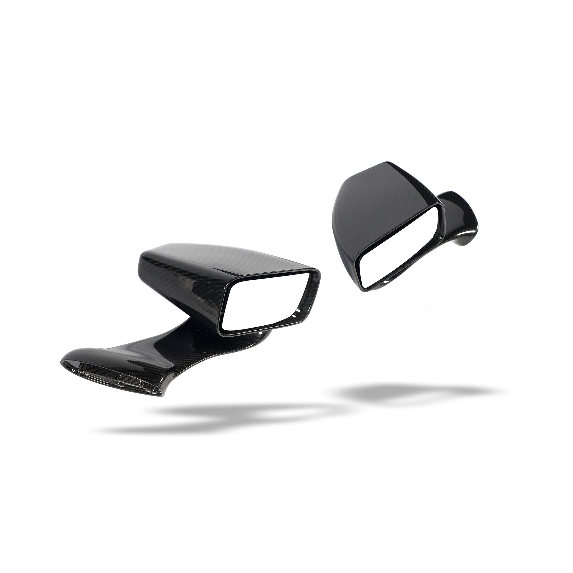 Corvette C7 mirror covers shown from the side profile