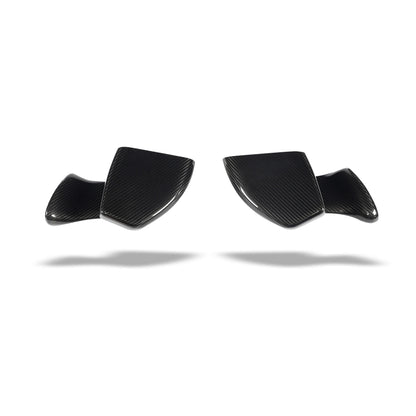 Corvette C7 carbon fiber mirror cap shown against a neutral background