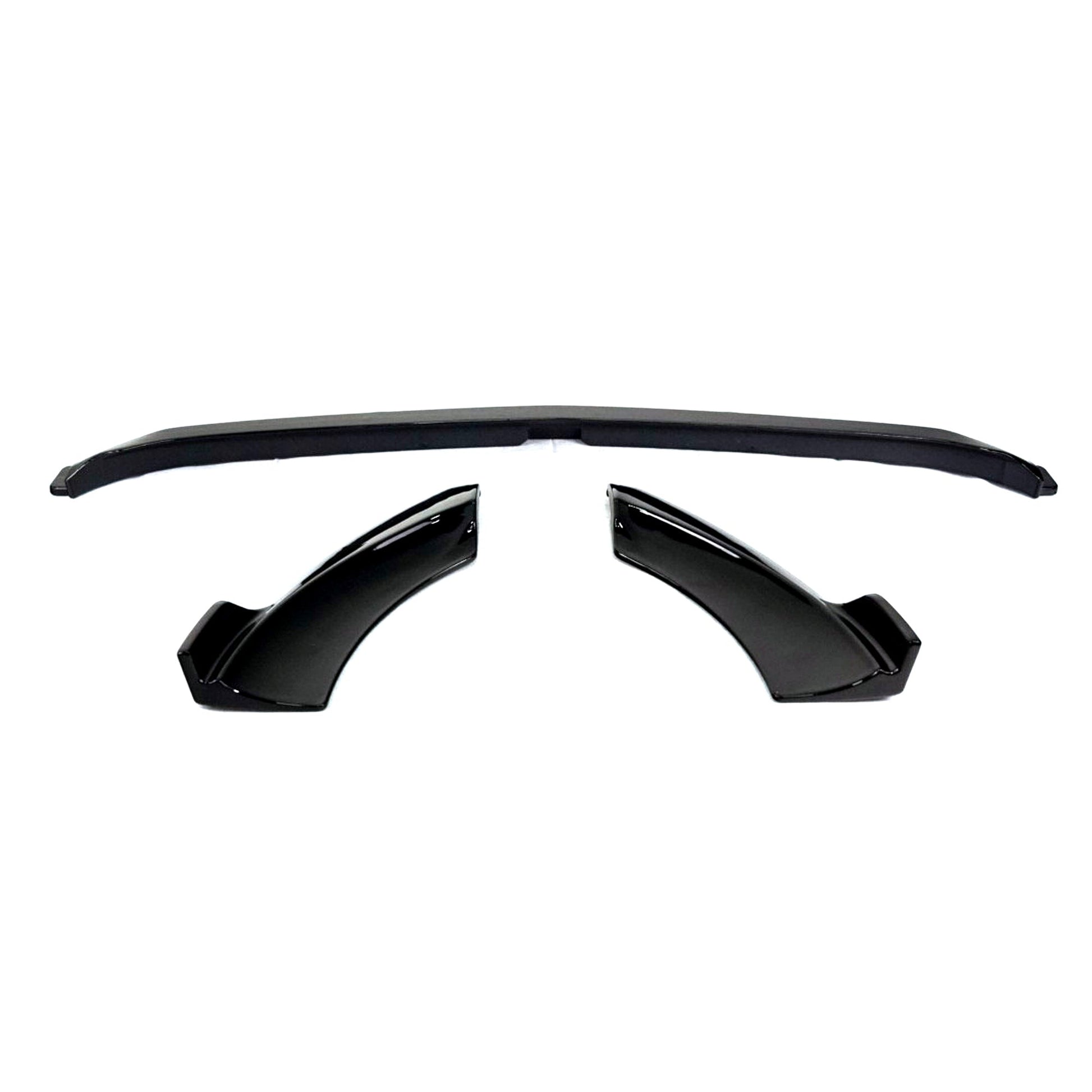 Gloss Black Front Lip for Mercedes-Benz E-Class W213 Facelift(2021-2023)