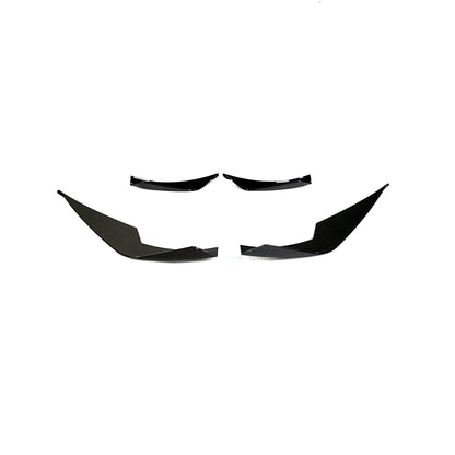 M Performance Style Gloss Black Front Canards for BMW M3 G80 / M4 G82 G83(2021-present)