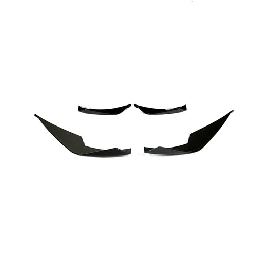 M Performance Style Gloss Black Front Canards for BMW M3 G80 / M4 G82 G83(2021-present)