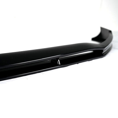 Gloss Black Front Lip for Mercedes Benz A Class W177 Pre-Facelift AMG Line Sedan (2018-2022)