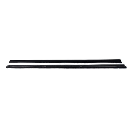 Gloss Black Side Skirts for Mercedes Benz E-Class W213 AMG Line Sedan (2016-2023)