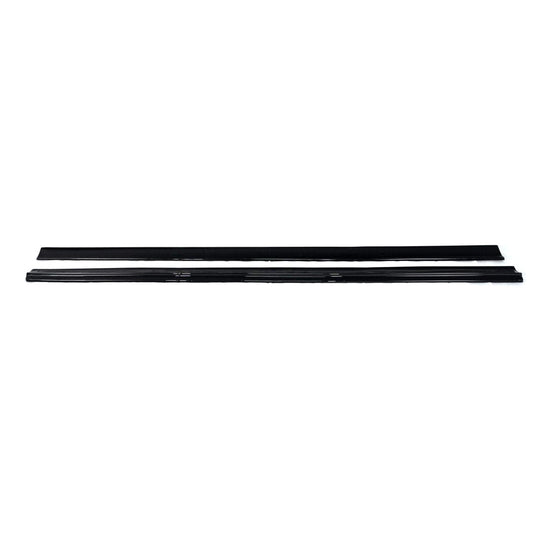 Gloss Black Side Skirts for Mercedes Benz E-Class W213 AMG Line Sedan (2016-2023)