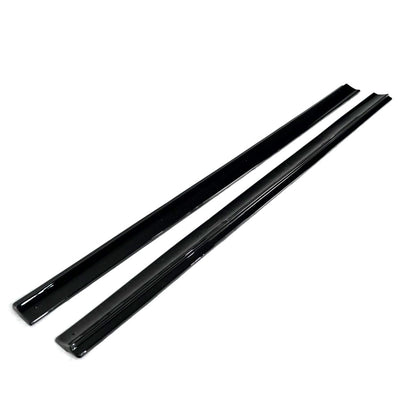Gloss Black Side Skirts for Mercedes Benz E-Class W213 AMG Line Sedan (2016-2023)