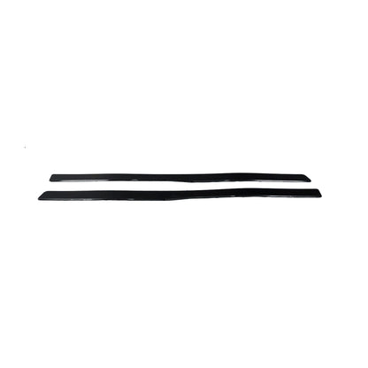 Gloss Black 3PCS Side Skirts for BMW M2 F87(2016-2021)