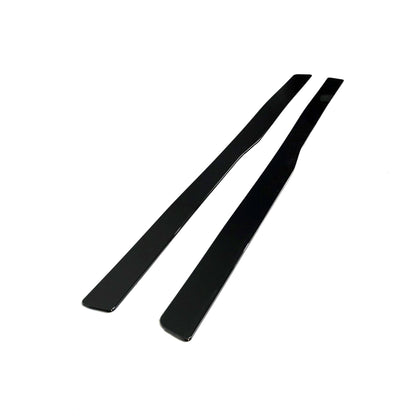Gloss Black 3PCS Side Skirts for BMW M2 F87(2016-2021)