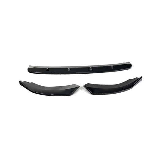 Gloss Black 3PCS Front Lip for Volkswagen Golf MK8 R-Line(2020-present)