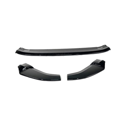 MAX Style Gloss Black  3PCS Front Lip for Volkswagen Golf MK7 R / R-Line(2013-2017)
