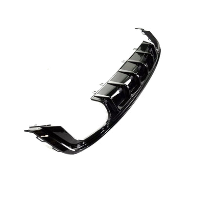 PP Rear Diffuser For Audi A6 C8(with Black Exhaust Tips)(2020-2021)