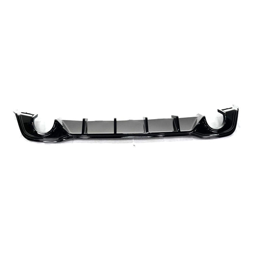 MAX Style Gloss Black Rear Diffuser for Volkswagen Golf MK8 GTI(Double Single Out)(2020-present)
